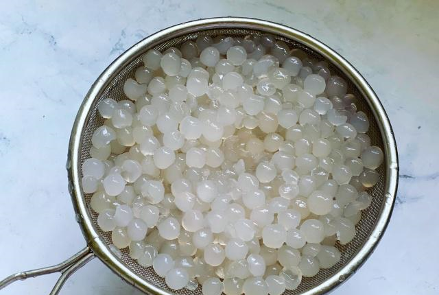 煮西米露时加上这种食材既好看又好吃1碗成本不到2块钱