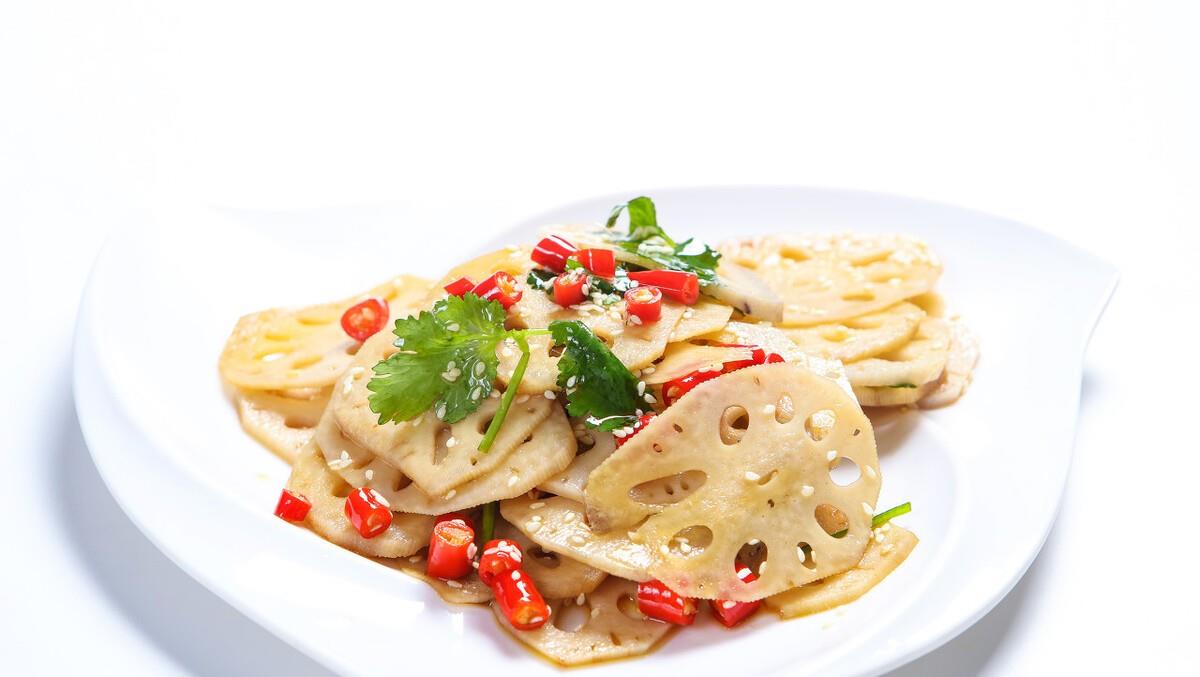 好吃又简单的姜汁藕|藕片|姜汁|姜末_新浪新闻