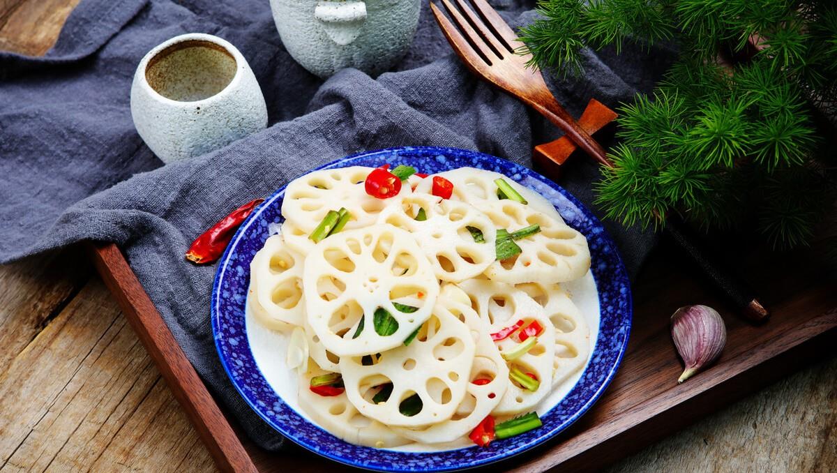 好吃又简单的姜汁藕|藕片|姜汁|姜末_新浪新闻