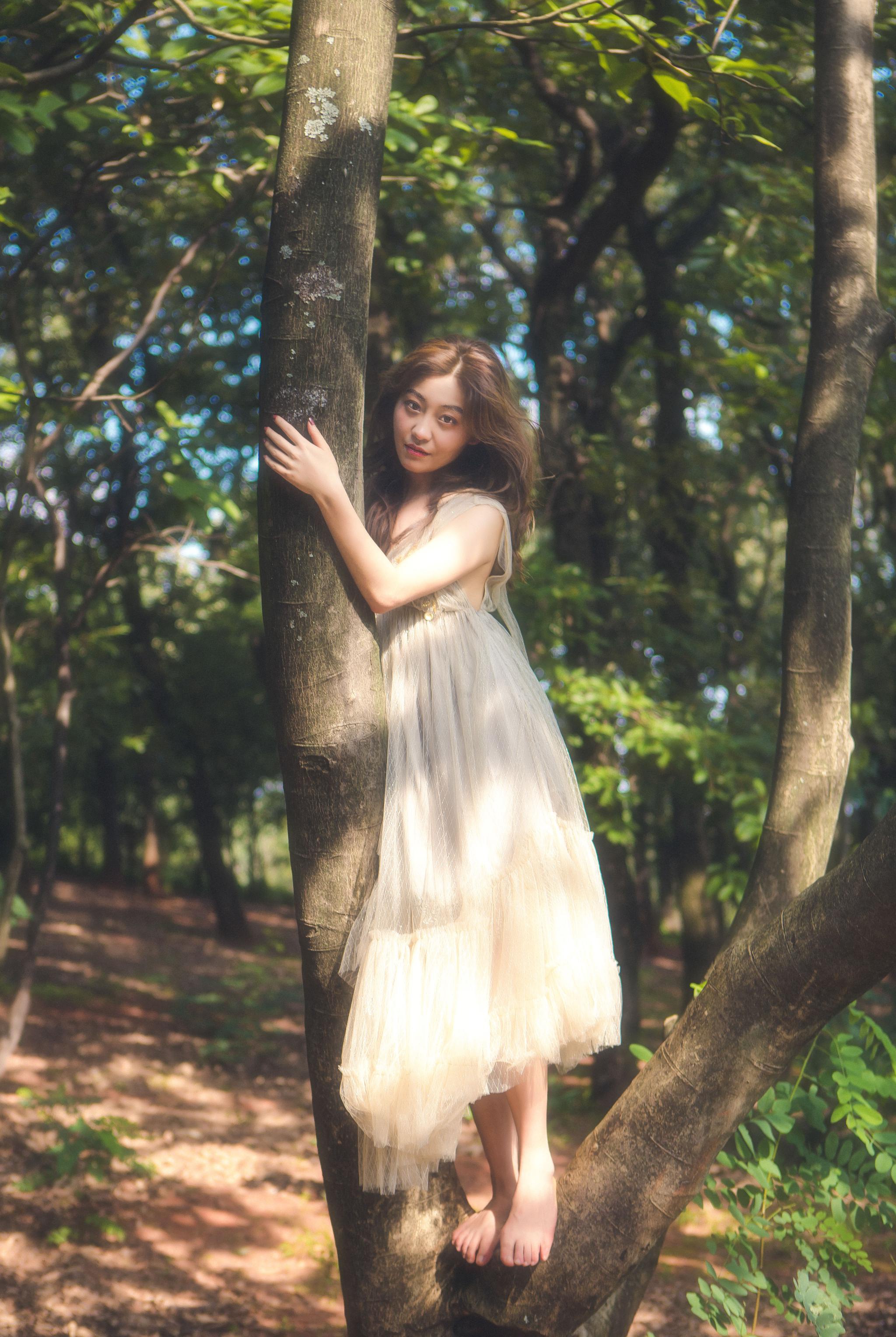 唯美的森系人像!