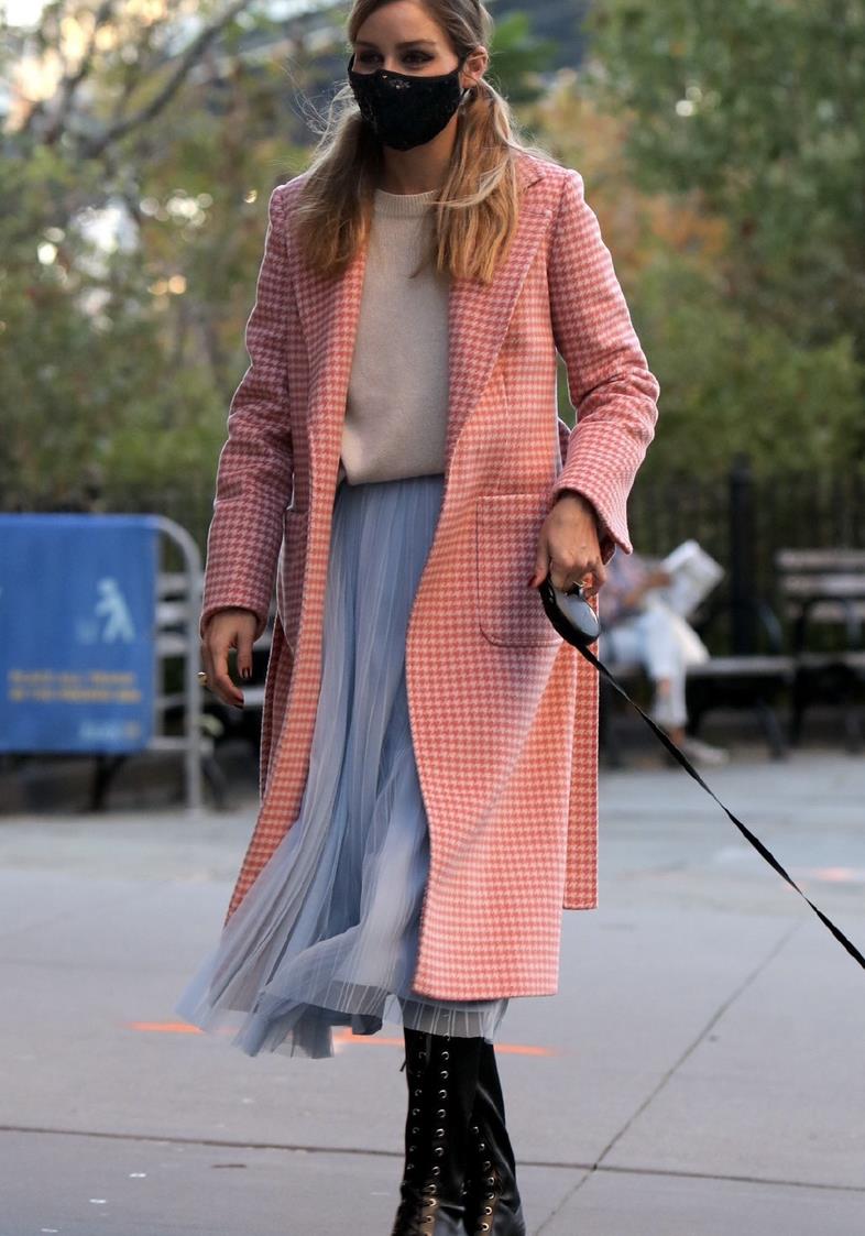 身材超美!奥利维亚·巴勒莫(oliviapalermo)纽约外出新街拍