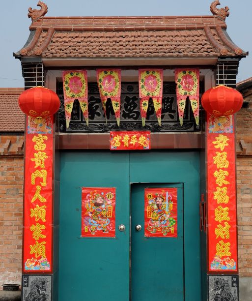 中国古代门装饰,隐含着传统古老而又深沉的文化