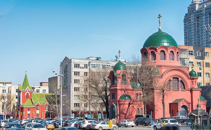 游览 黑龙江省 哈尔滨市 圣母守护教堂