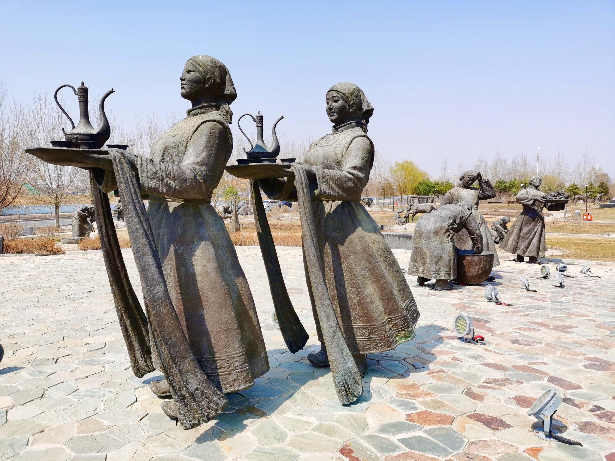 蒙古族民俗雕塑,原创拍摄_高清图集_新浪网