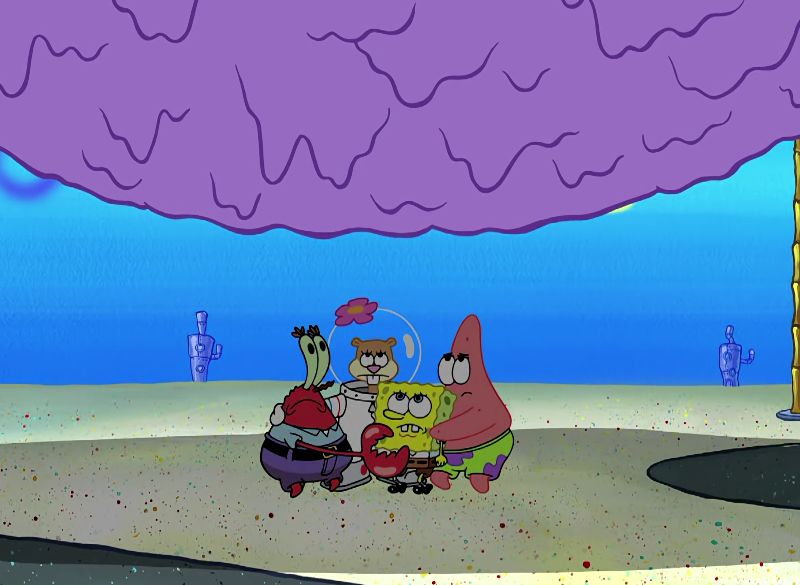 《海绵宝宝》壁纸分享,场景设定于太平洋海底,每一张都很可爱_高清