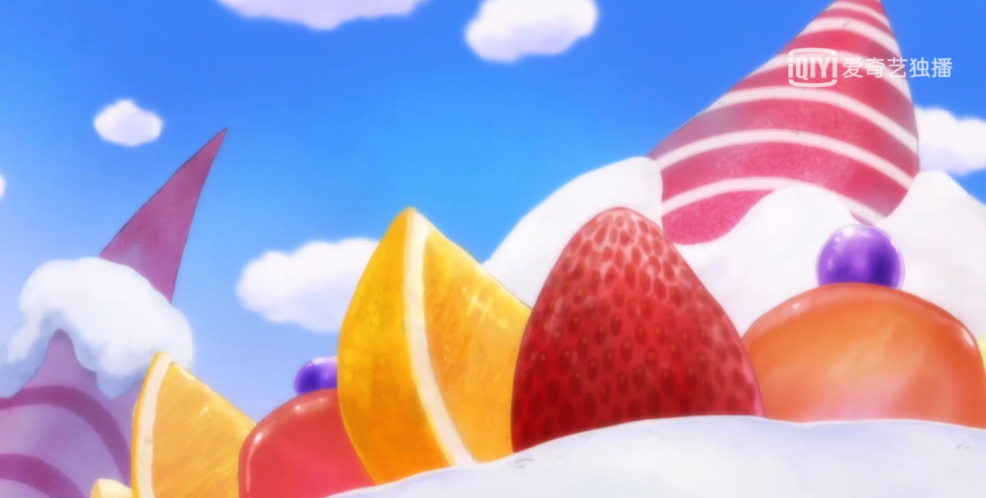 海贼王,吃货的天堂蛋糕岛,每一张都可以是壁纸