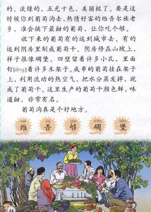 1,自然风干还记得曾经小学有一篇课文名字叫做《葡萄沟