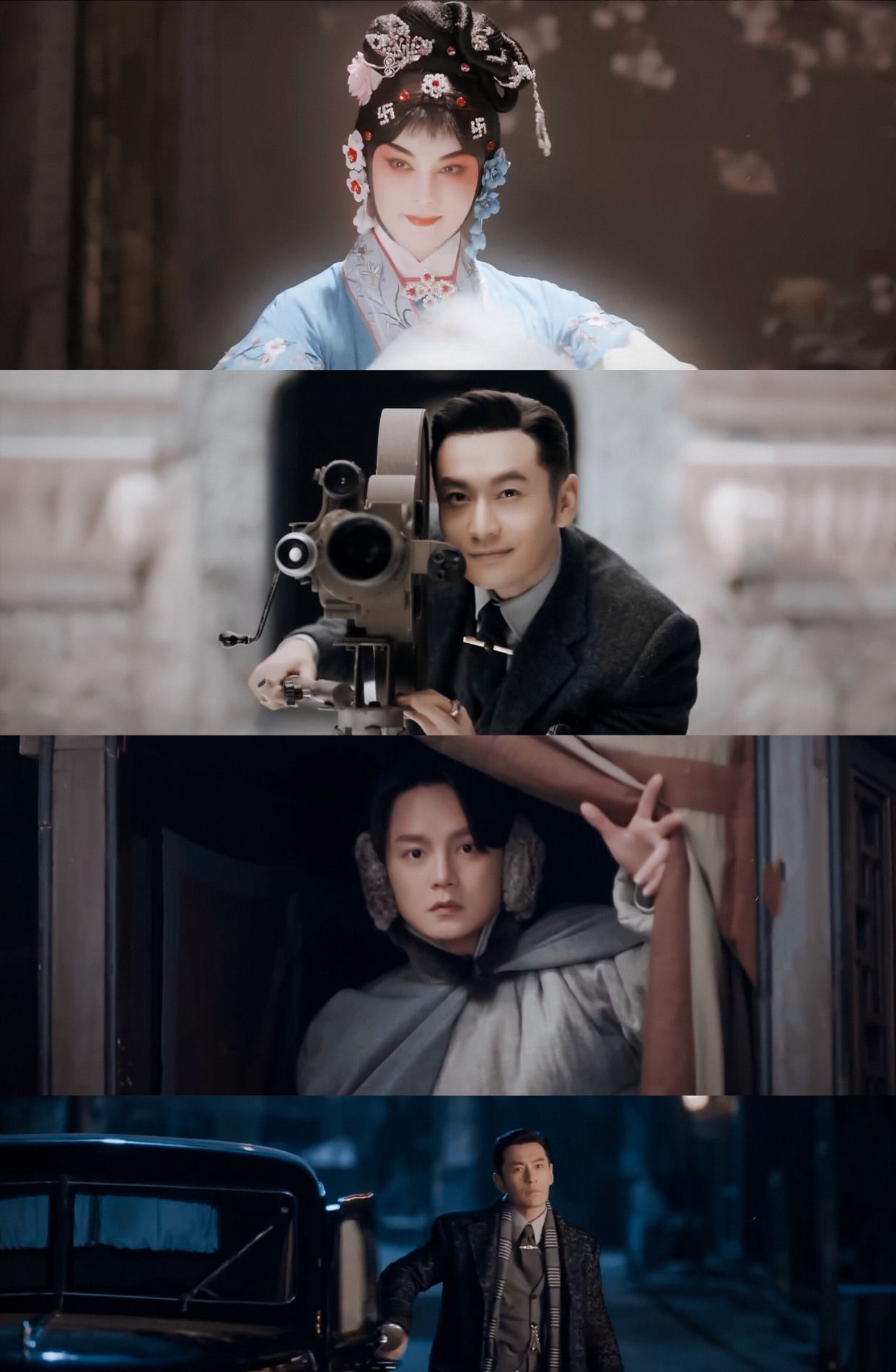 于正新剧《鬓边不是海棠红》今晚就播出啦!民国剧质感超级棒!