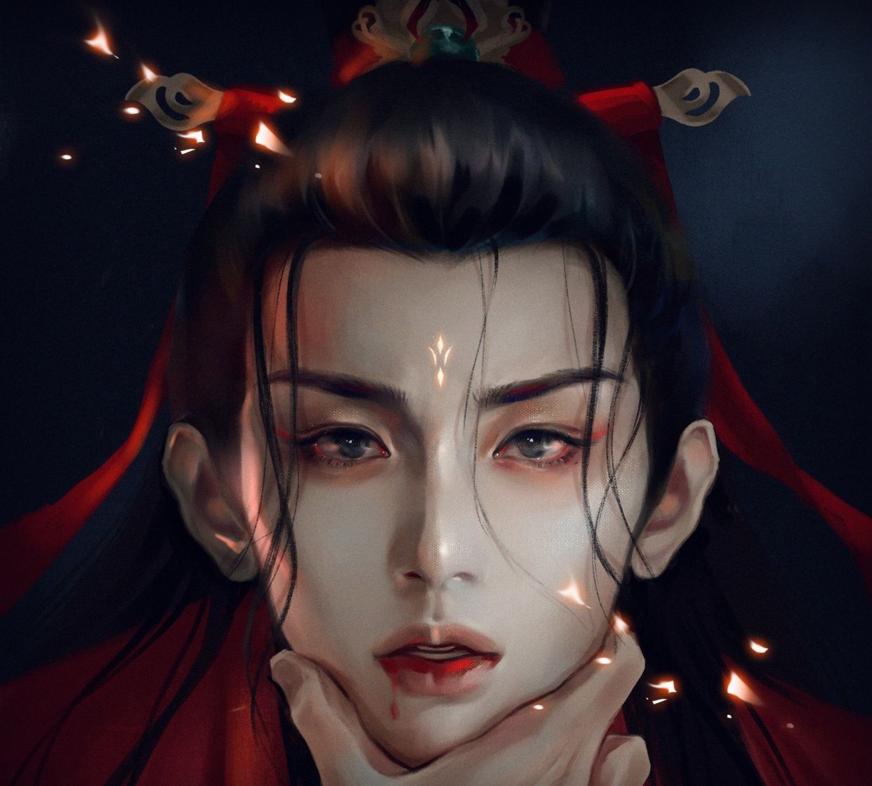 超好看的琉璃手绘剧画