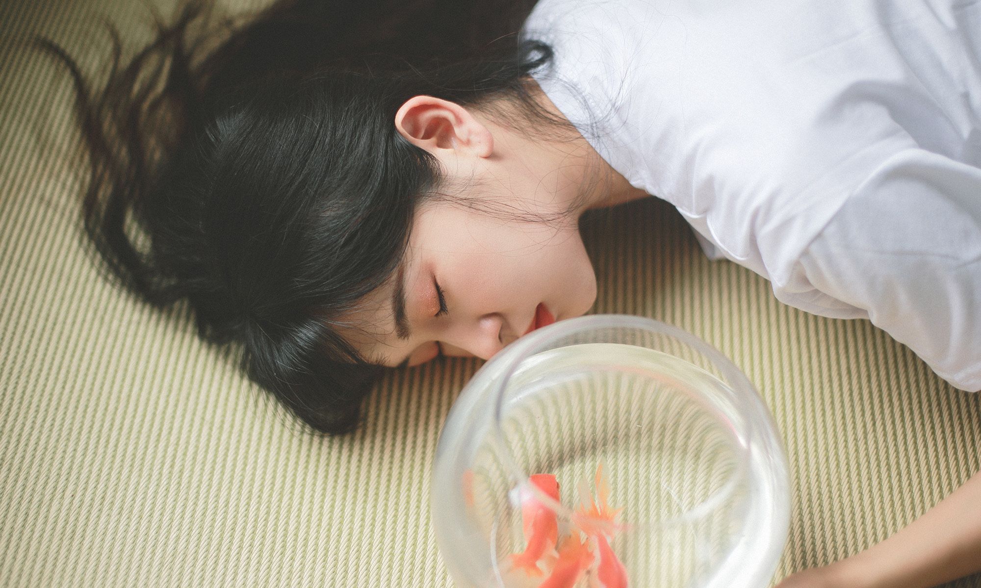 少女写真 金鱼妹妹