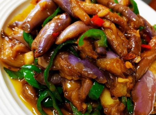 教你做超下饭的酱爆茄子