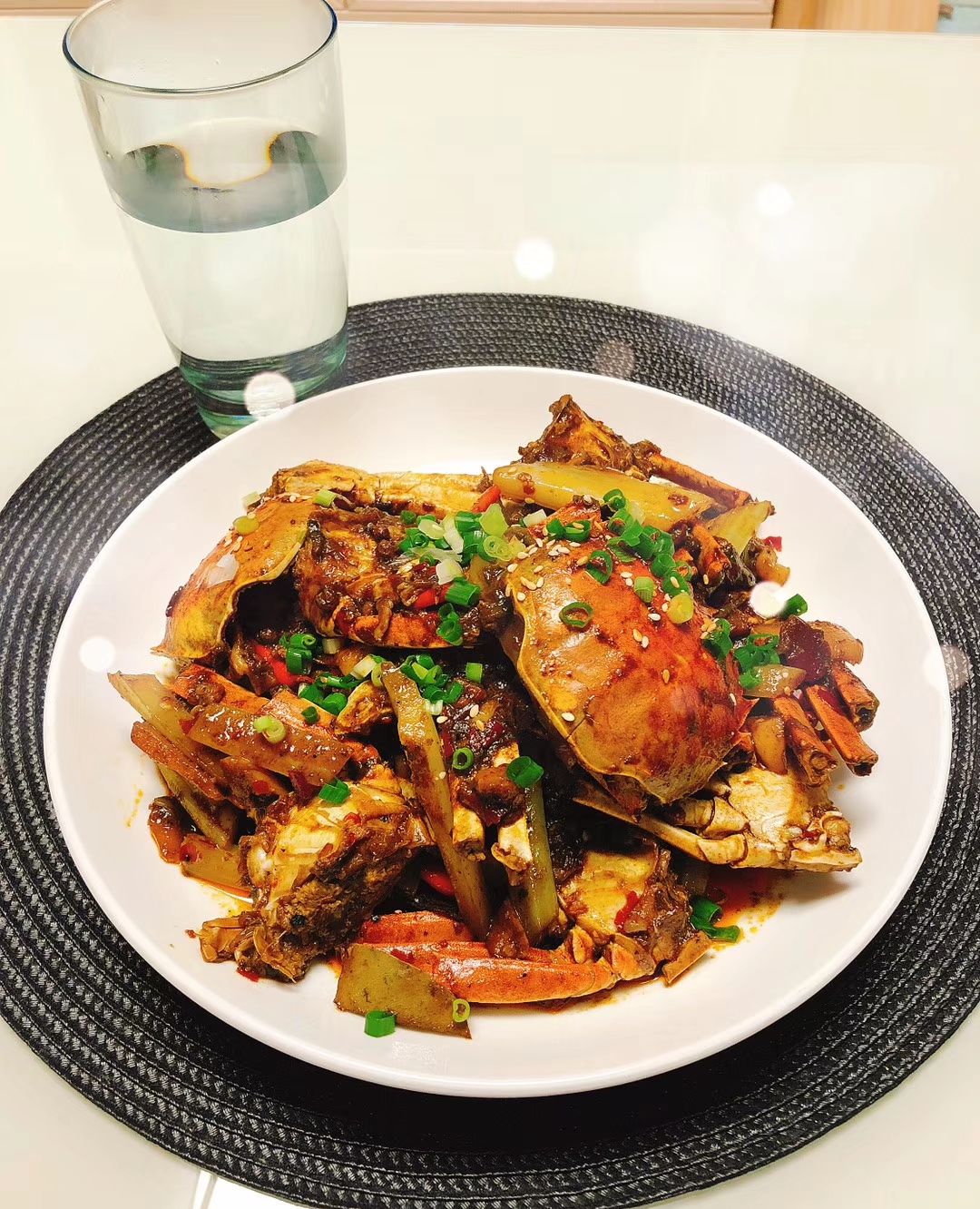 香辣蟹,鲜香可口,不能错过的好味_高清图集_新浪网