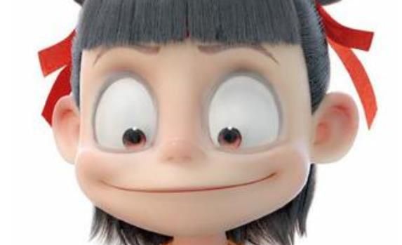 当哪吒卸掉黑眼圈后,小魔王秒变光头强,要不要这么像啊!