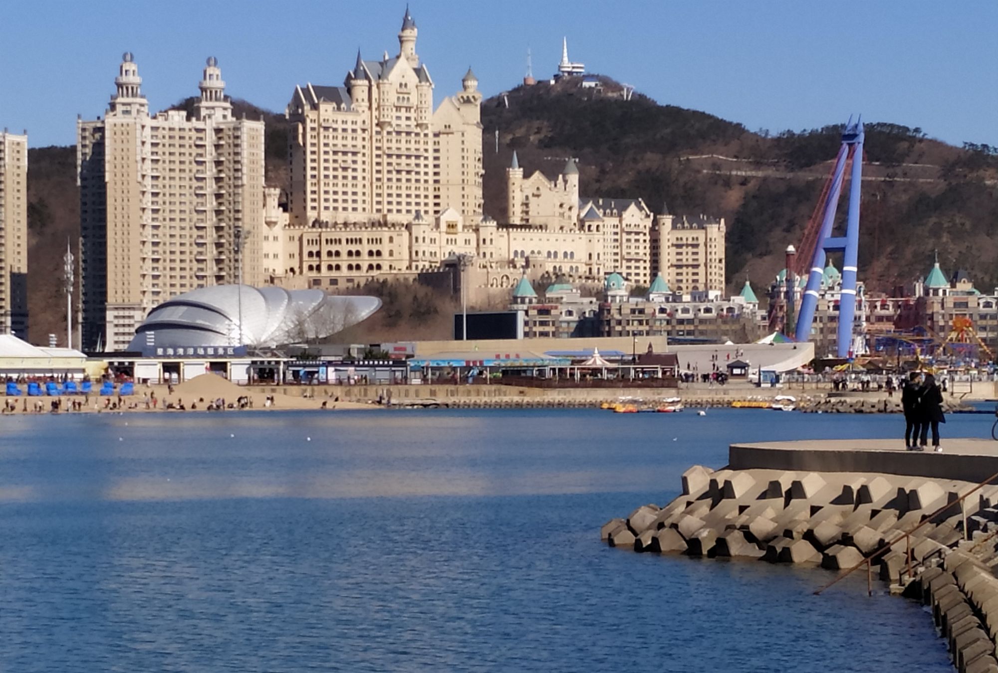 美丽的地方不是传说,大连星海湾实拍