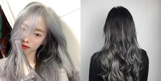 2019韩国大热的雾灰发色推荐让发丝自带精灵感显白又高级