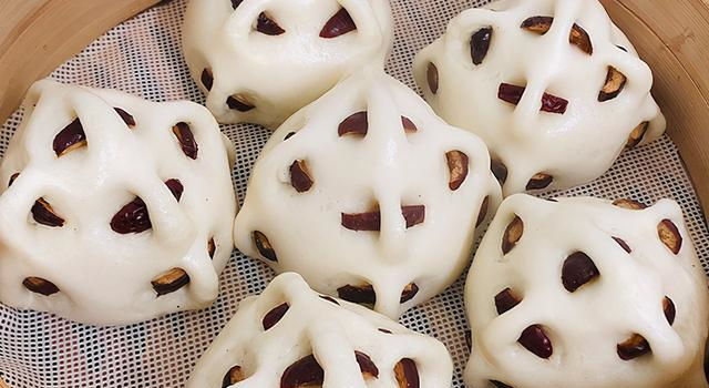 教你做胶东大枣馒头简单好看好吃劲道饱腹又抗饿