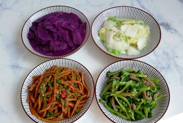 晒晒我家的午餐，才花20块钱就做了4道菜，两大人两小孩都吃撑了休闲区蓝鸢梦想 - Www.slyday.coM