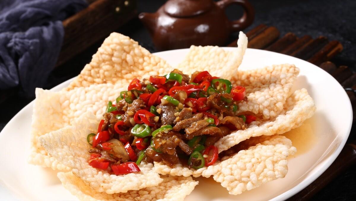 锅巴加肉片|肉片|锅巴|锅巴肉片_新浪新闻