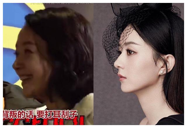 赵丽颖22岁旧照,满脸元气鼻基底太优秀,网友:真的和王艳有点像