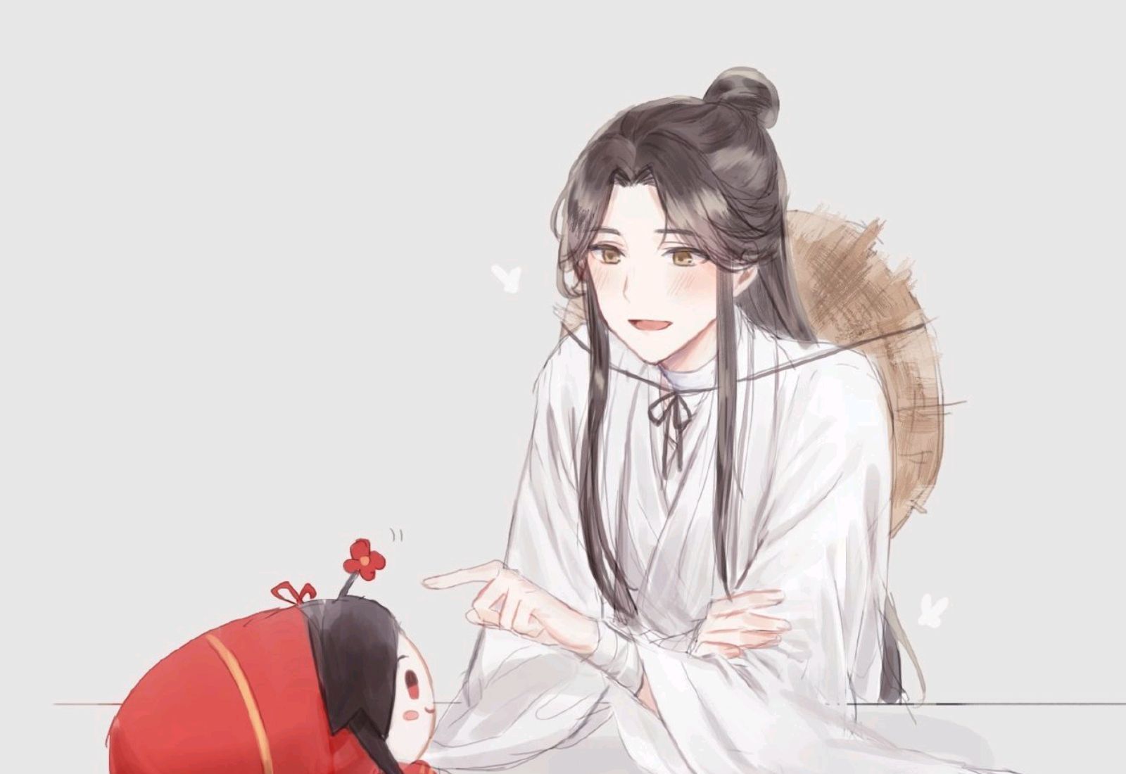 天官赐福:为你明灯三千,为你花开满城!花城和谢怜真是让人心动不已!