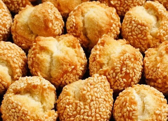 一个鸡蛋一碗面粉教你做北京小吃开口笑打发嘴里的闲暇时光