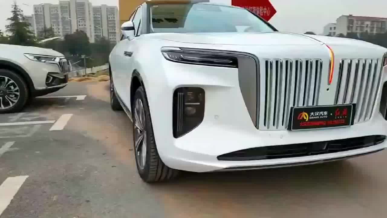 落地不到百万比劳斯莱斯库里南还霸气的豪车红旗esh9