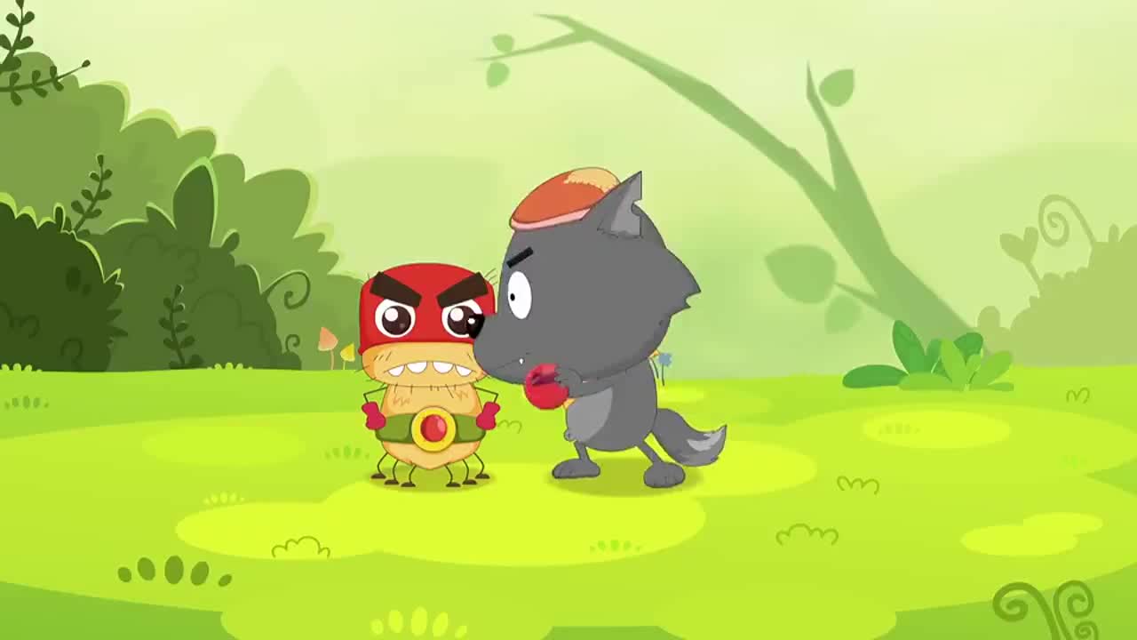 喜羊羊蛛正义看见暖羊羊手上的烫伤突然就心软了