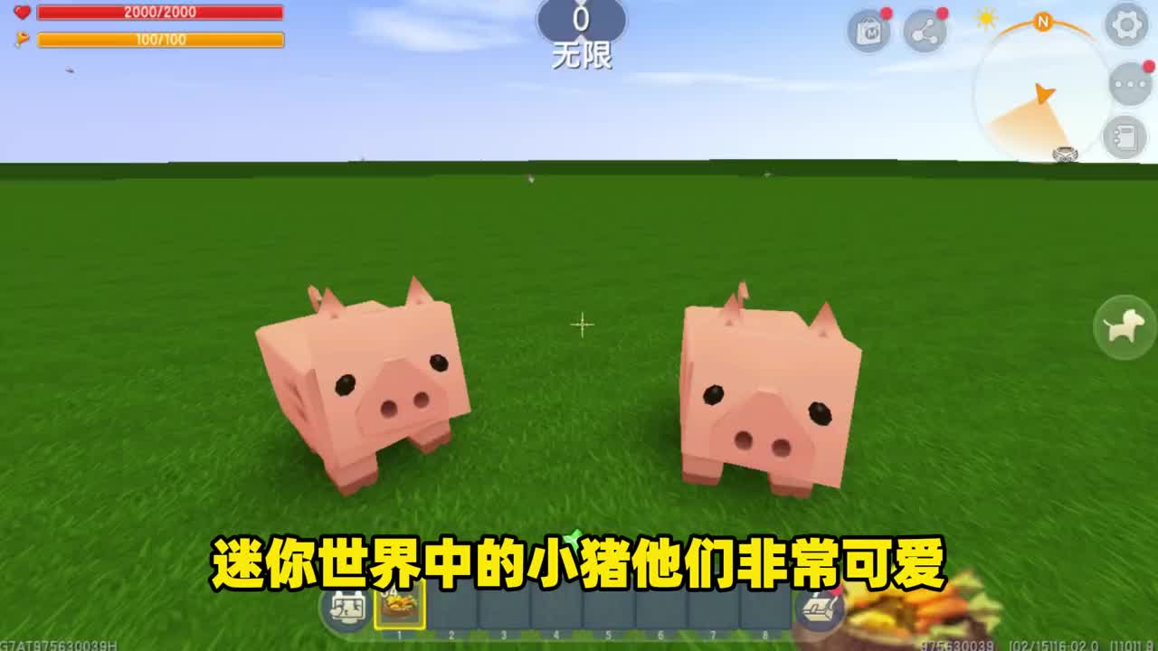 迷你世界小猪喜欢吃的食物不是胡萝卜和饲料是神秘的土豆