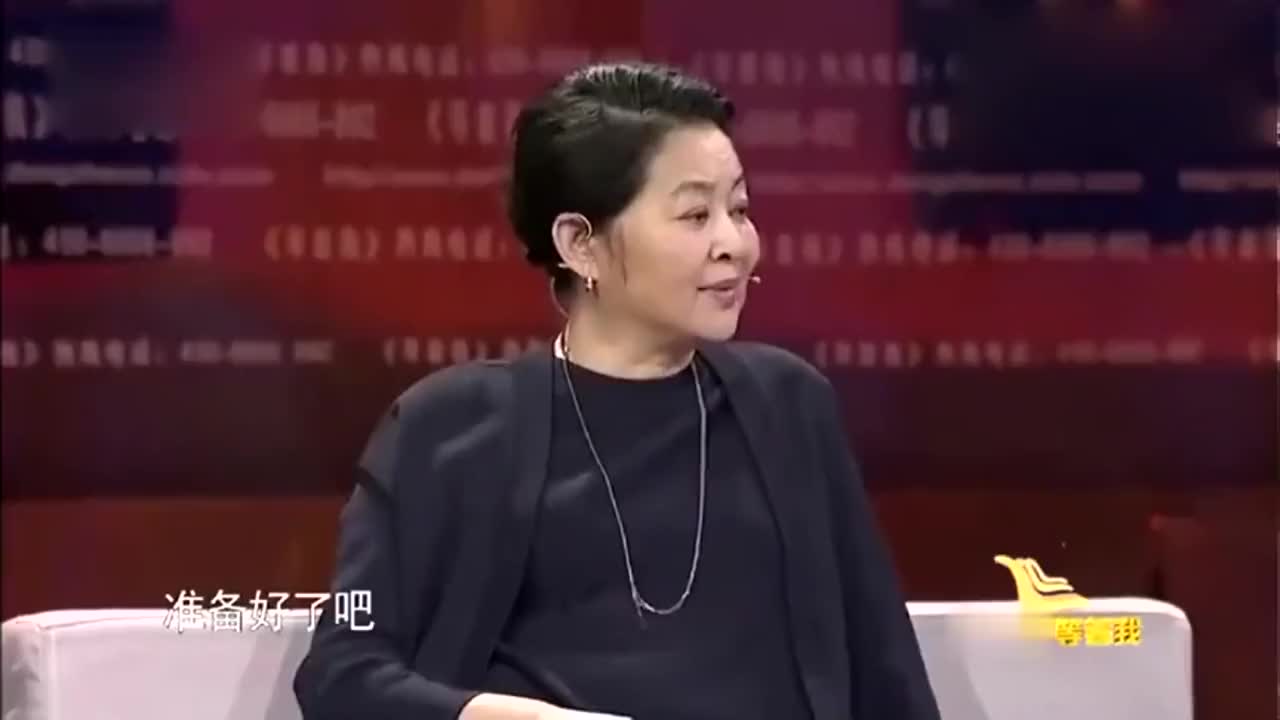 等着我台上少见的3次开门第3次出现的一幕倪萍我非常感动