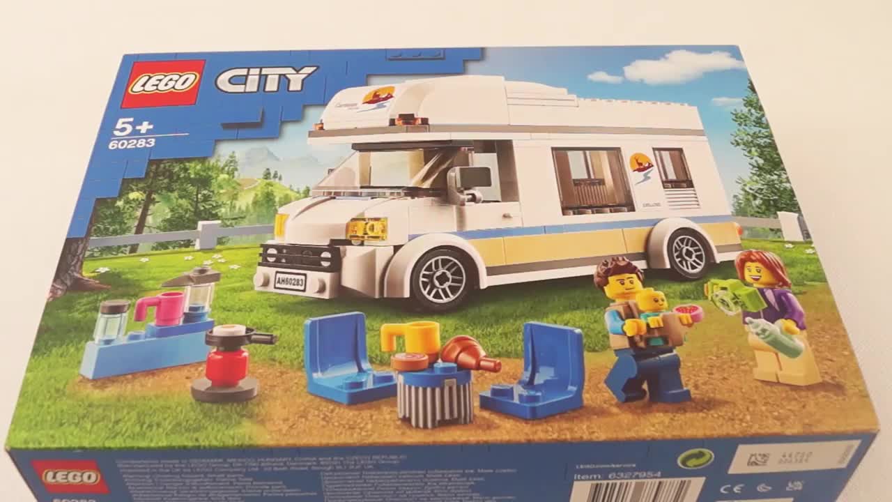 乐高lego60283城市系列假日野营房车2021年