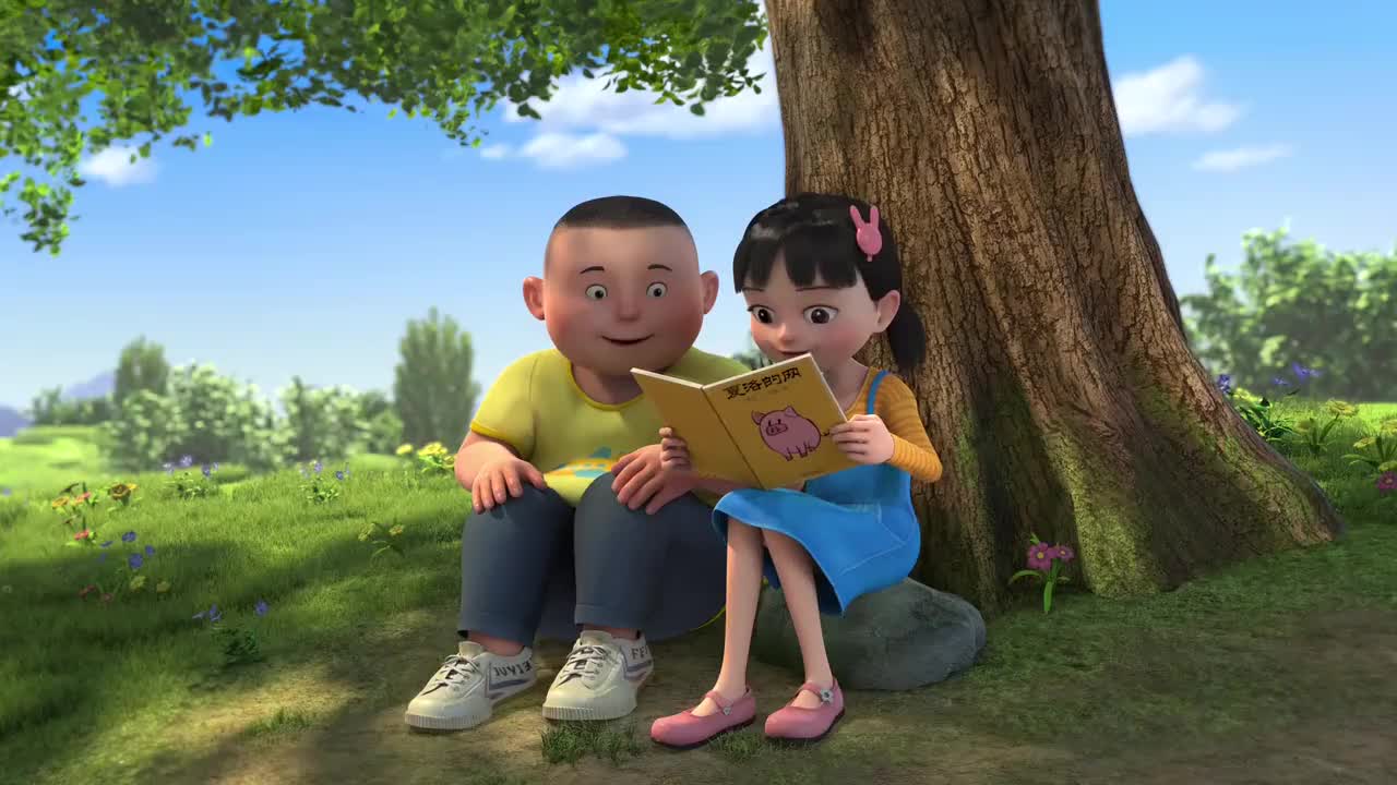 天天成长记奶奶吩咐东东干活东东充满抱怨懒牛一只