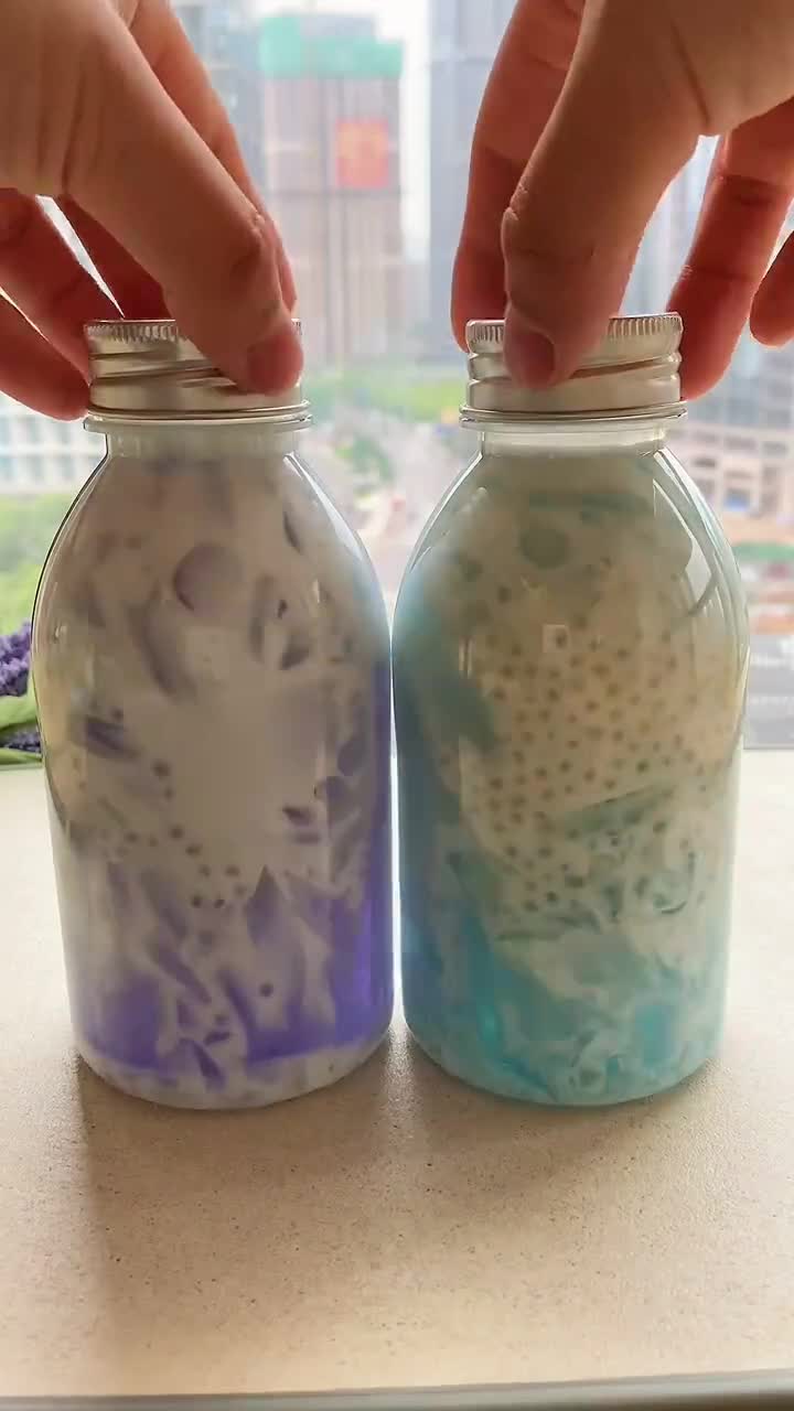 星空西米撞奶梦幻的颜色赶快试试吧