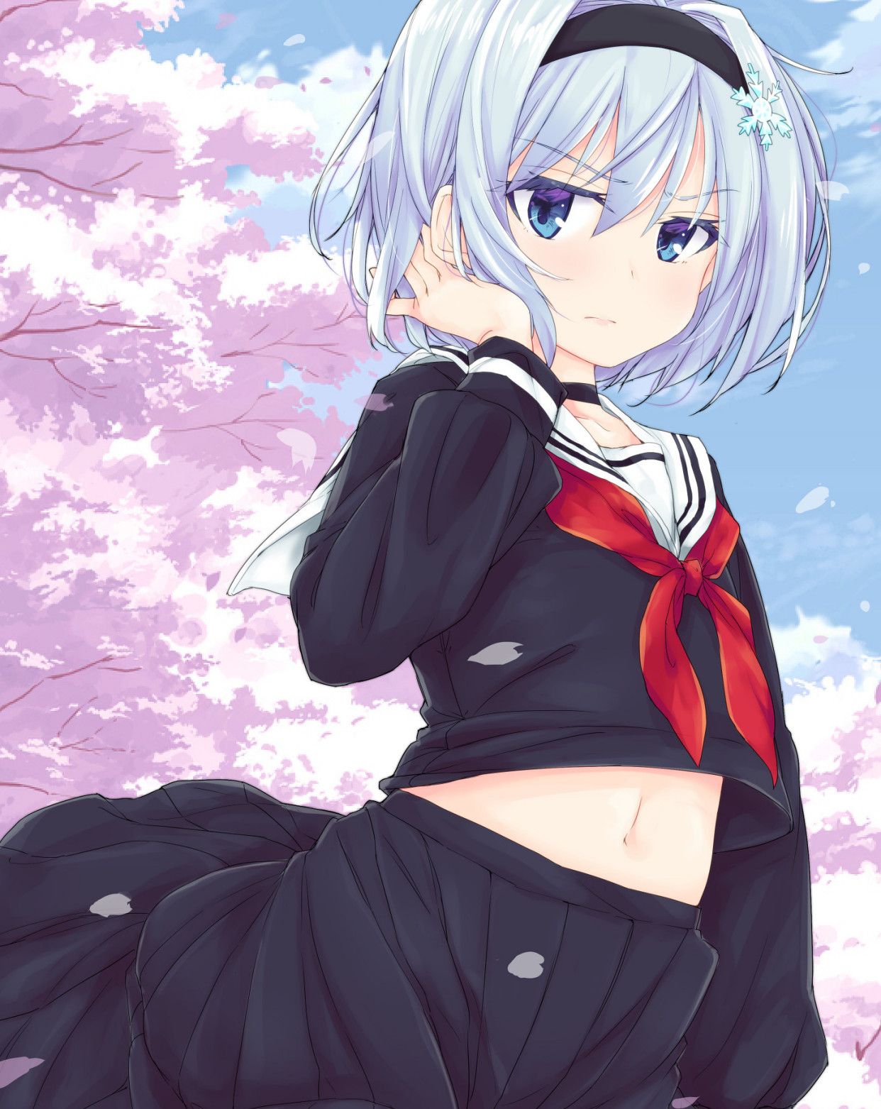 动漫壁纸 龙王的工作 空银子 银了 续