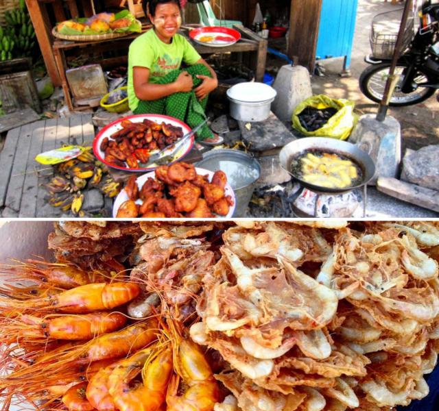 见识缅甸平民料理——吃货们的"地狱"与"天堂"
