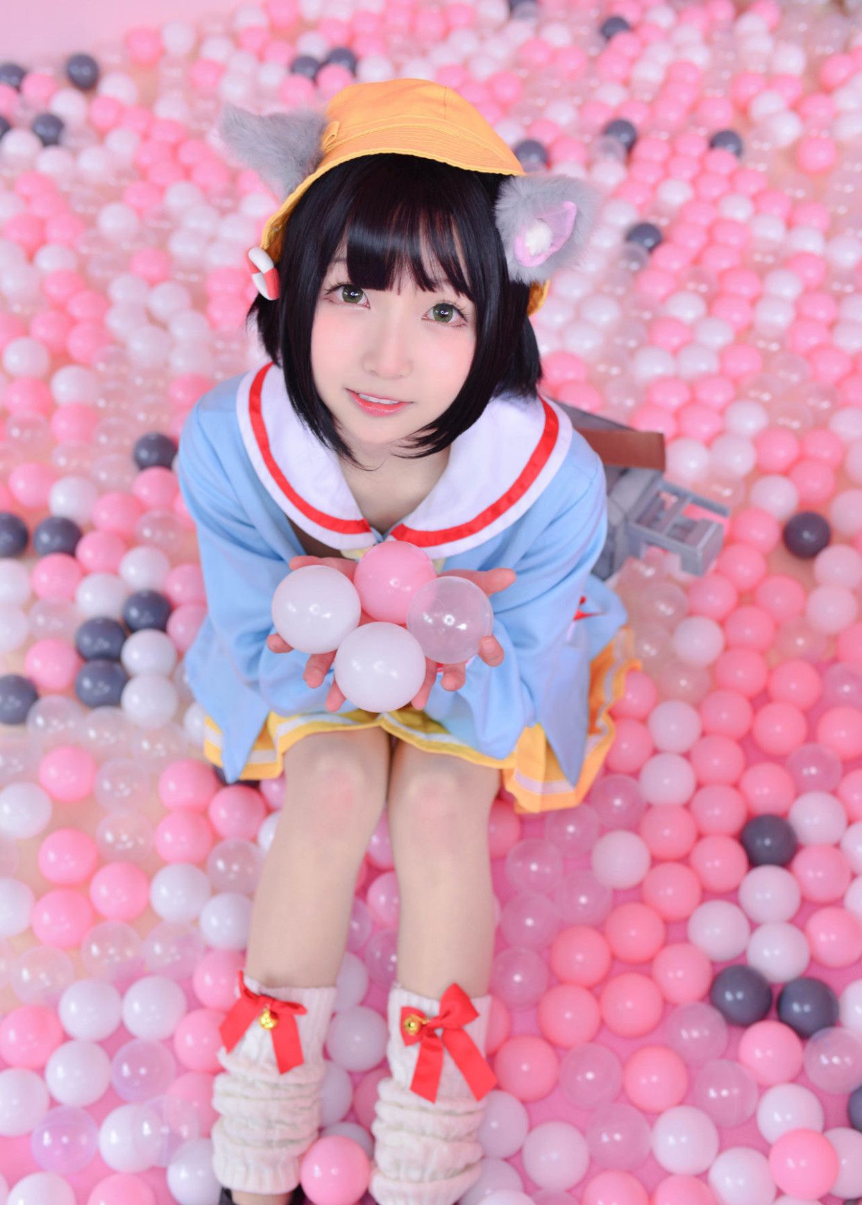 碧蓝航线如月睦月cos play