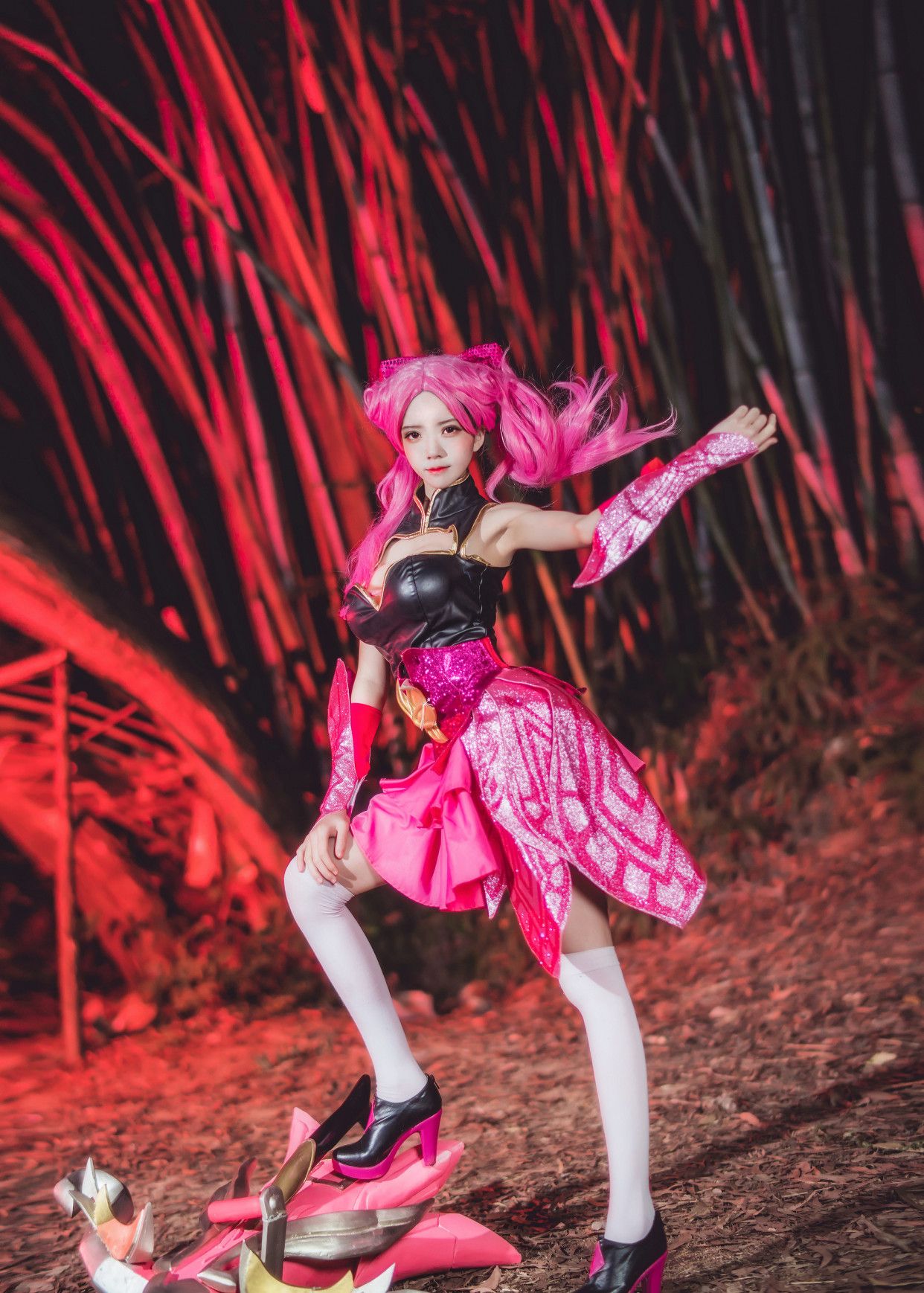 王者荣耀Cosplay:蔷薇恋人
