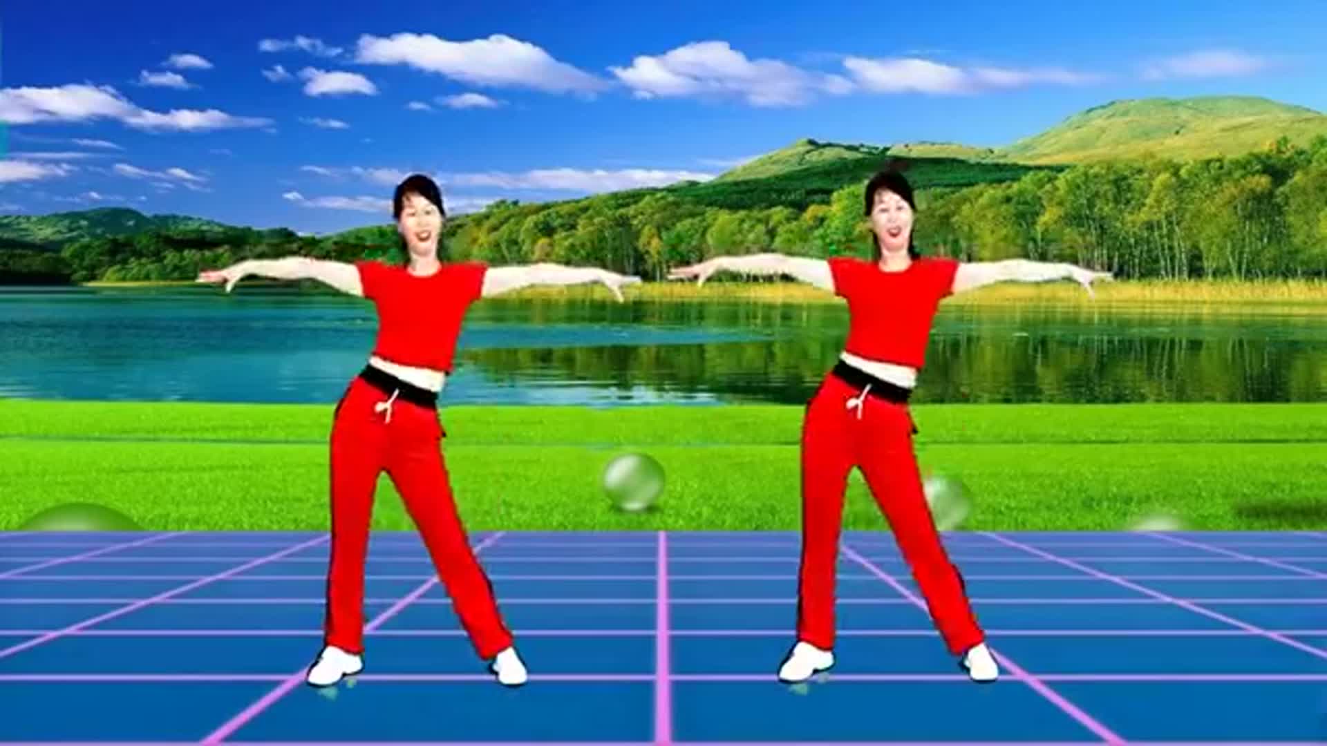 中老年健身操每天20分钟缓解肩颈疼痛帮助消化吸收