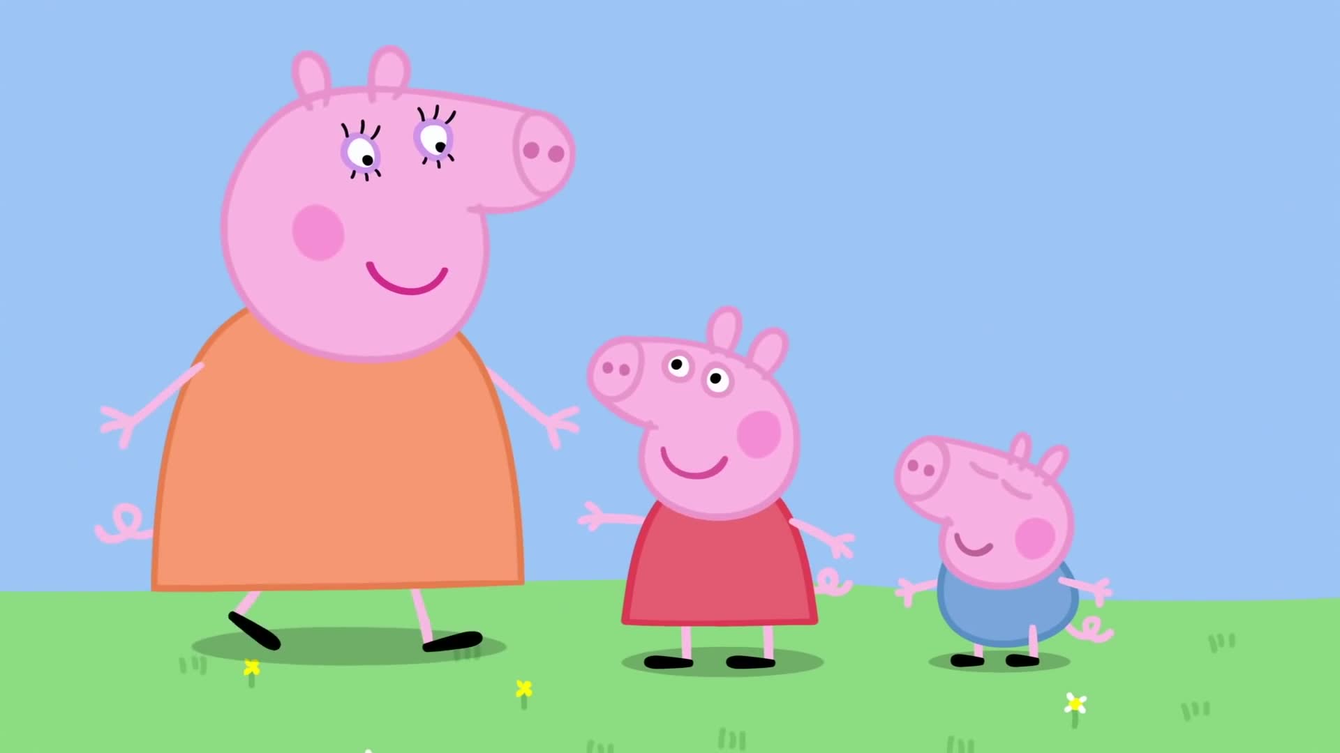 粉红猪小妹:猪妈妈教佩奇,乔治如何垃圾分类,这样很环保