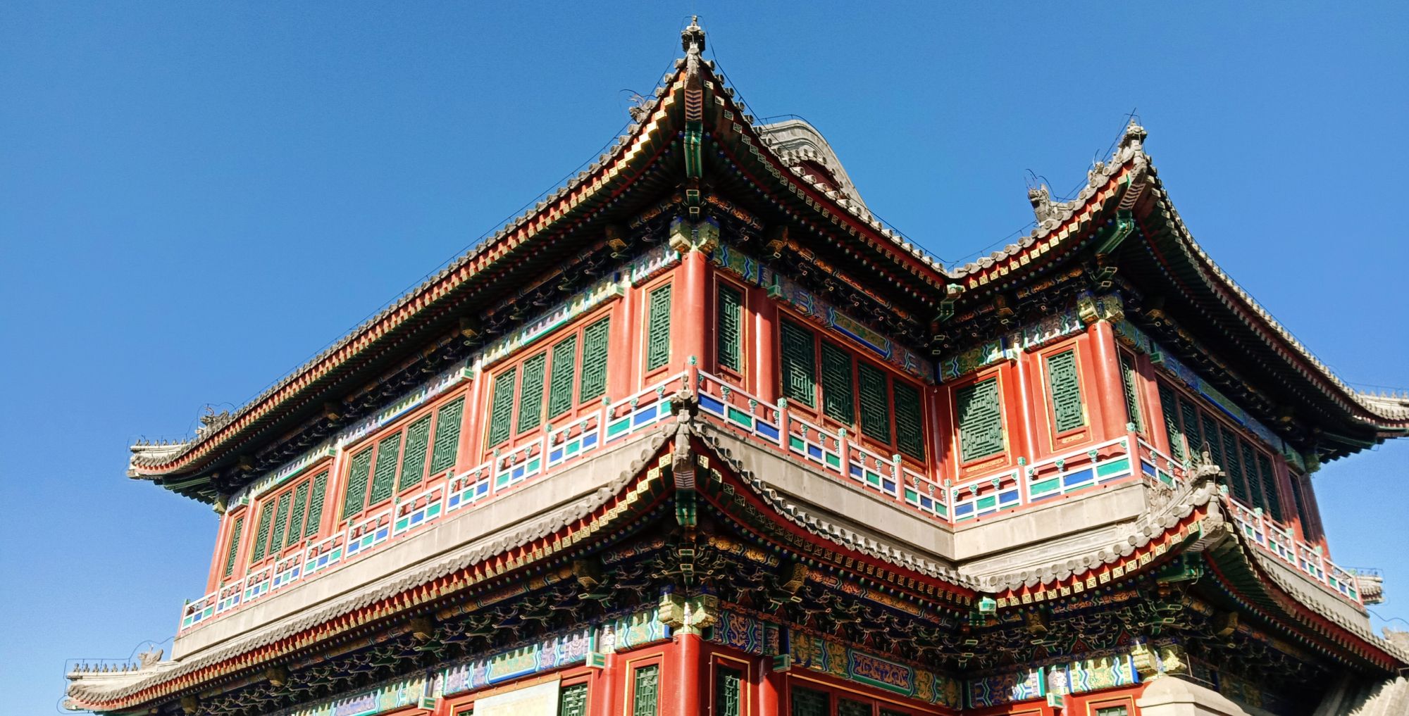 德和园大戏楼中国现存最大的古戏台_高清图集_新浪网