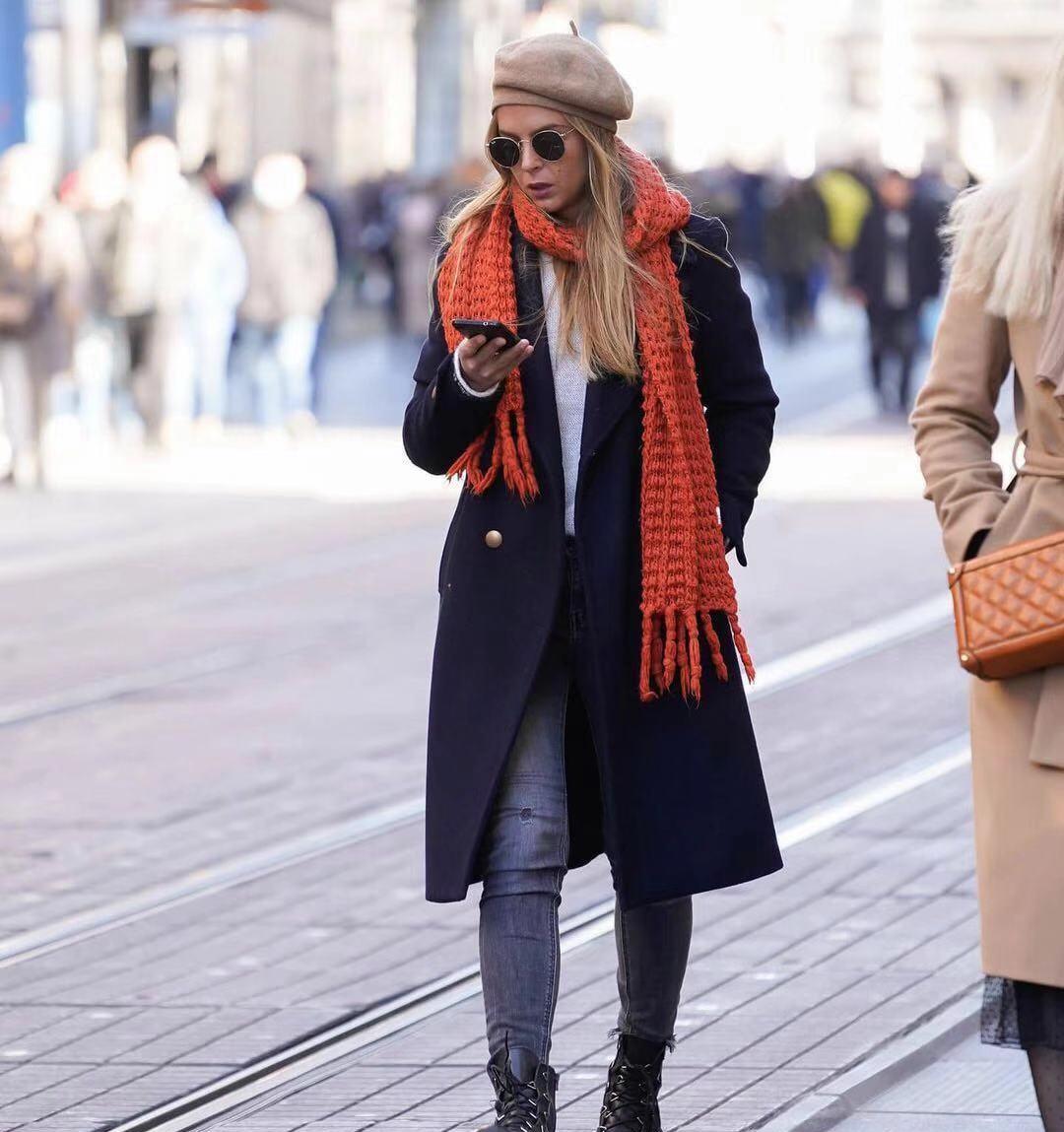 冬季大衣欧美街拍,浓浓的时尚感扑面而来,值得借鉴参考__财经头条