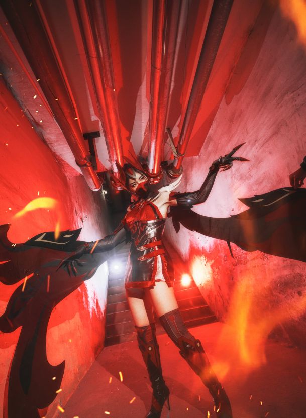 王者荣耀cosplay 黑夜中的重明芈月_高清图集_新浪网