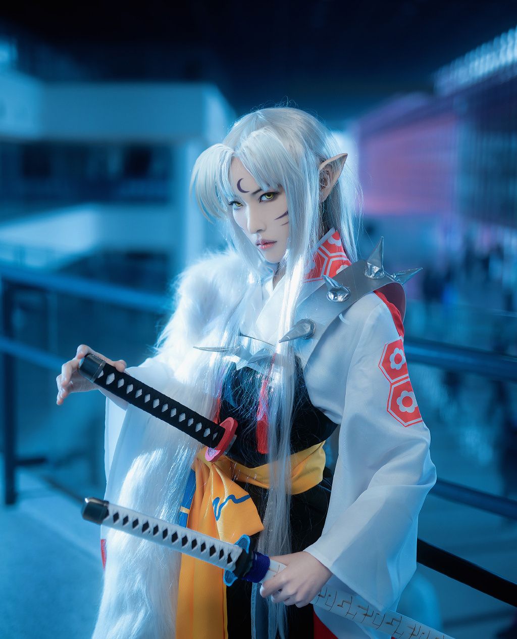 犬夜叉杀生丸cos:看见你,我就想到了童年的时光