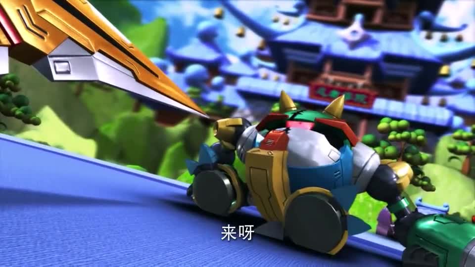 果宝特攻:橙留香放过刀疤脸,背后偷袭被子怡发现