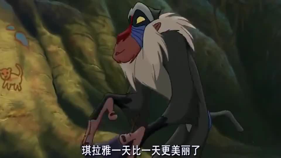 狮子王2猴子先知的预言会不会成真辛巴的孩子长大后成美人