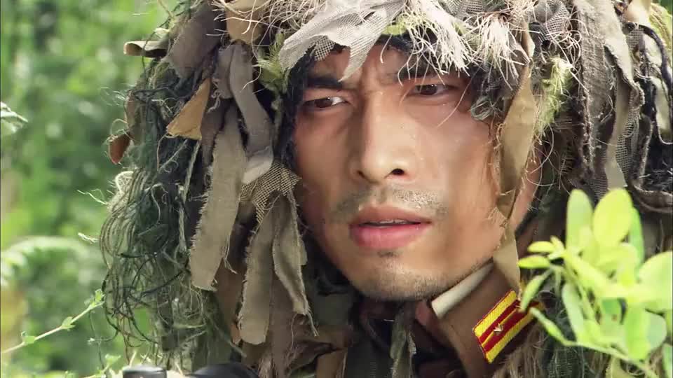 神枪张响伏击好位置等待目标出现