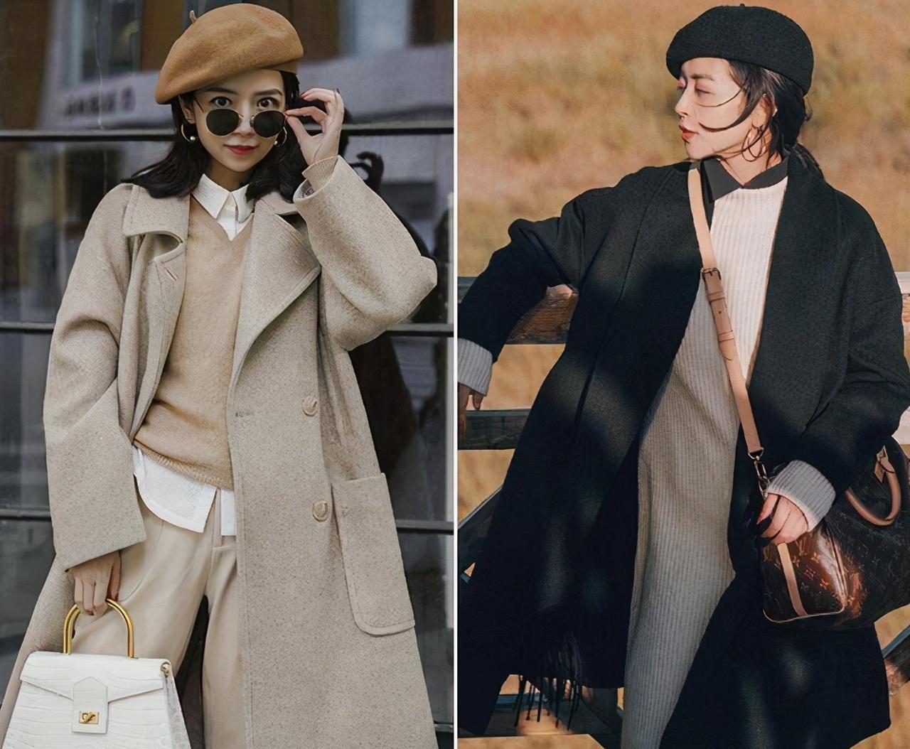 天生大脸也能戴"贝雷帽",跟着三木博主学学搭配,变v脸并不难