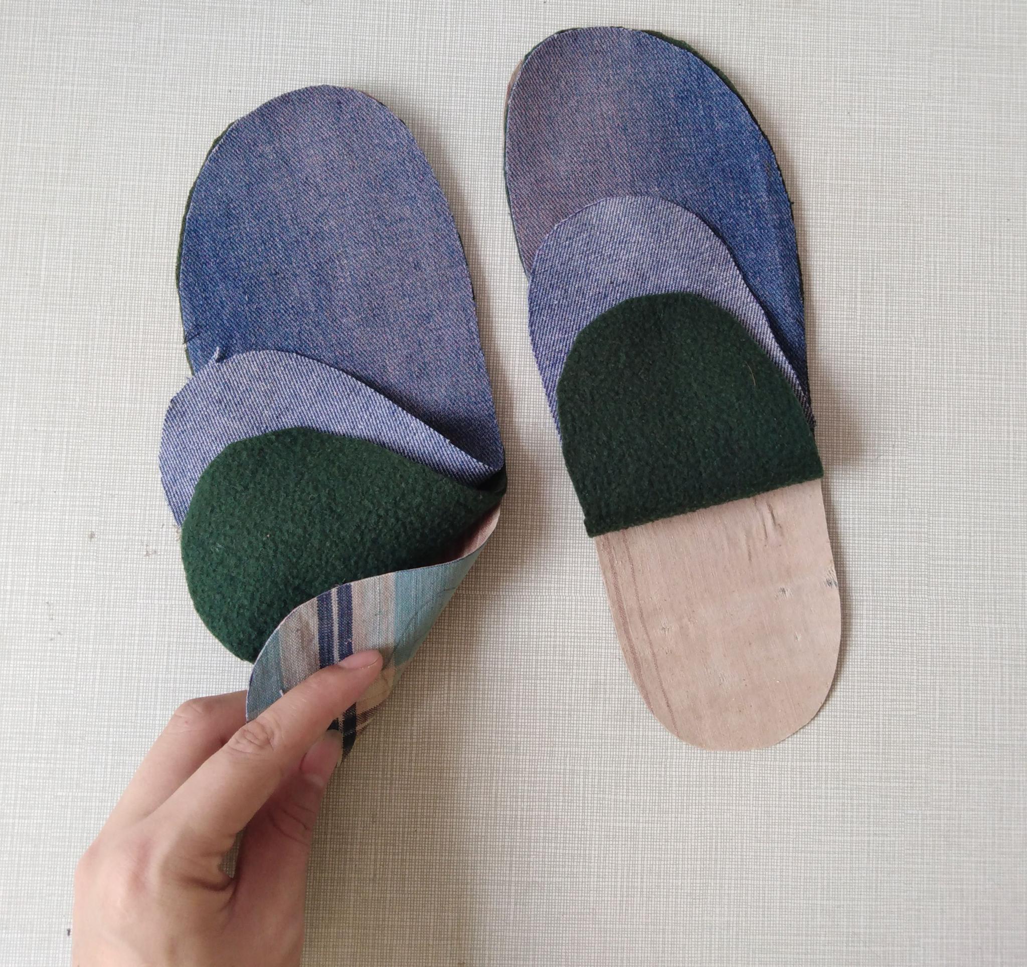 手工布艺居家拖鞋__财经头条