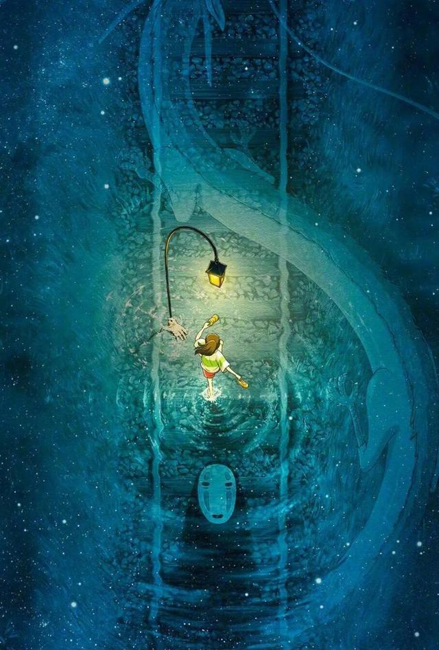 一组治愈系动漫风壁纸