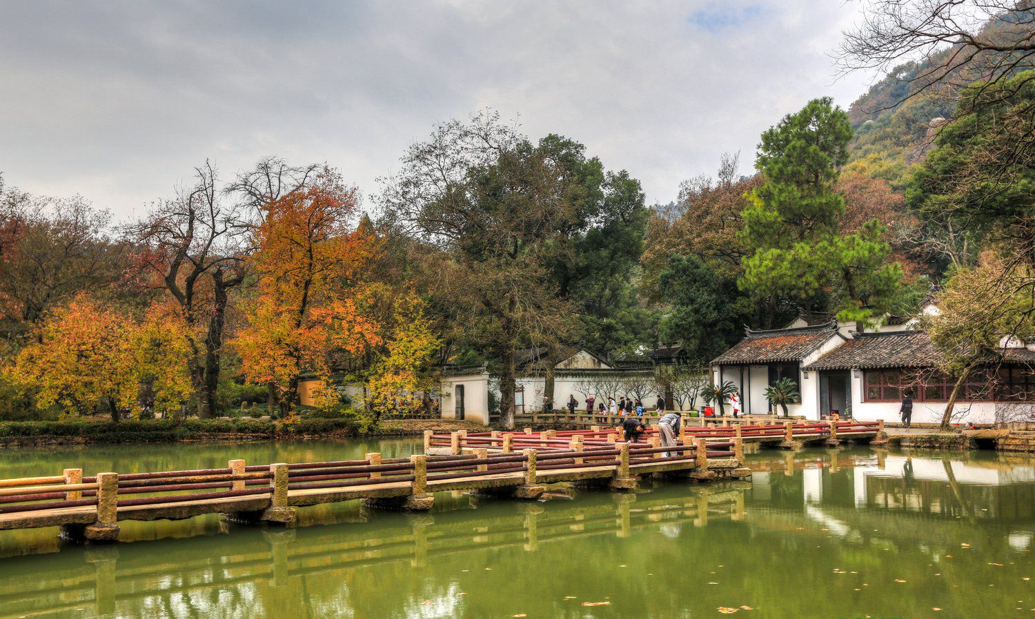 江苏苏州天平山风景实拍