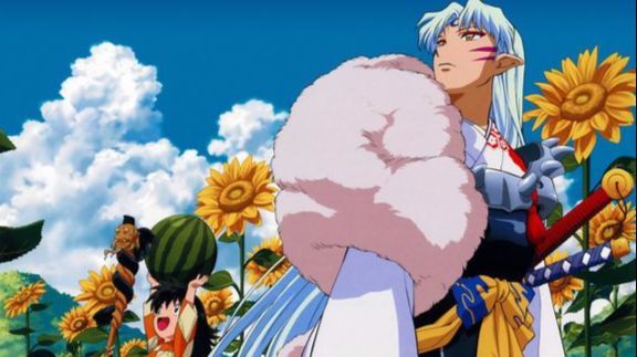 经典日漫 犬夜叉 杀生丸高清壁纸 那些年爱上杀生丸的女子